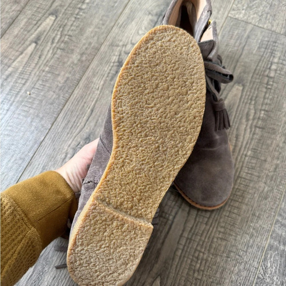 Kate Spade Bitsy Fringe Suede Booties - Picture 4 of 6